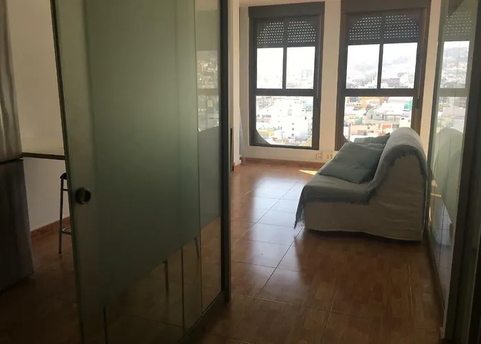 Apartamento con balcon al mar centro Santa cruz